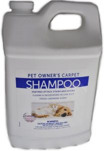 Kirby Carpet Shampoo safe for pets