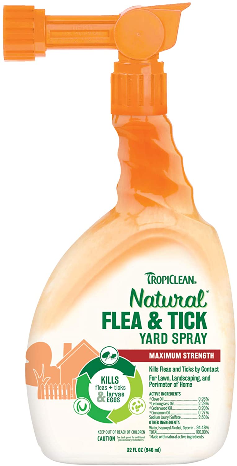 TropiClean Natural Tick and Flea Yard Spray