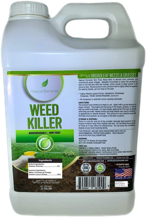 Natural Elements Weed Killer